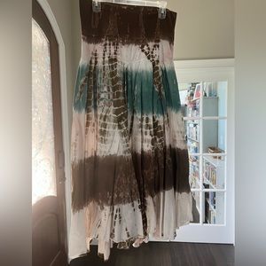 Tye dye skirt